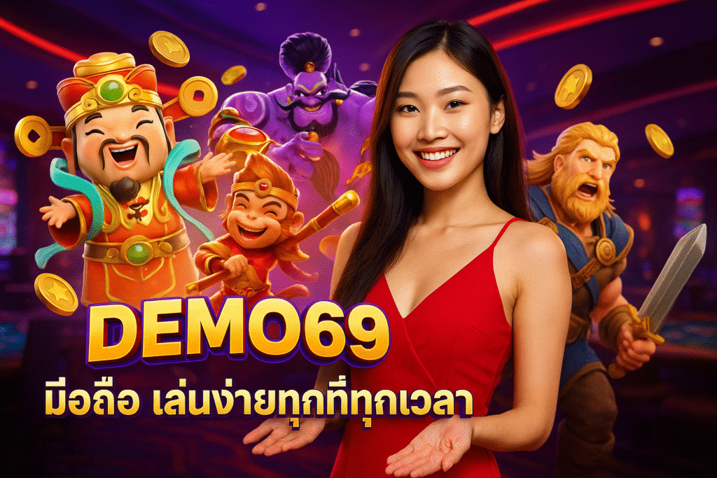 DEMO69 มือถือ เล่นง่ายทุกที่ทุกเวลา