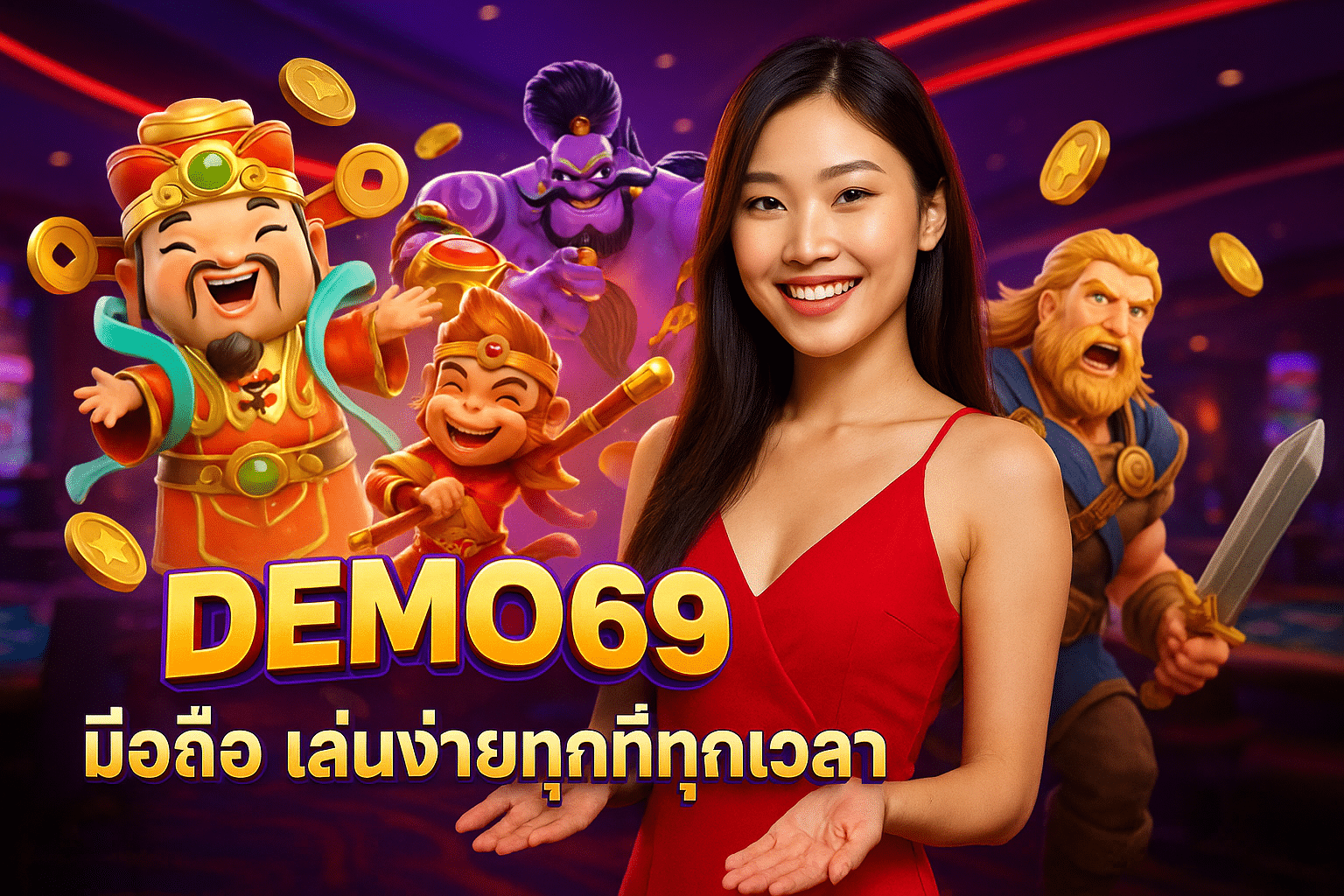 DEMO69 มือถือ เล่นง่ายทุกที่ทุกเวลา