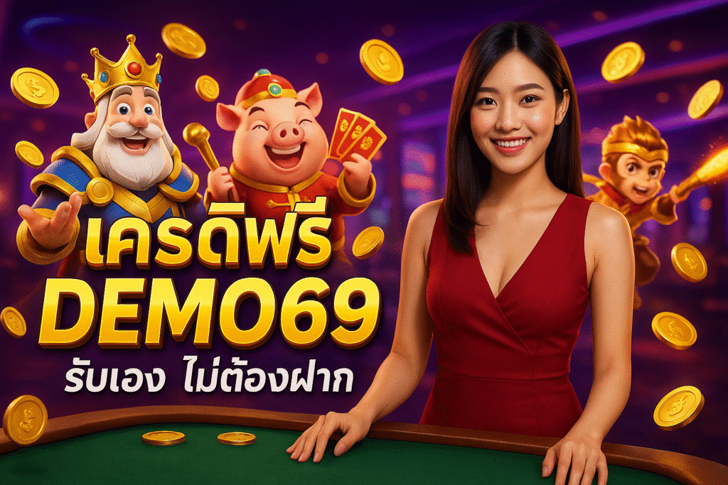 เครดิตฟรี DEMO69 รับเอง ไม่ต้องฝาก