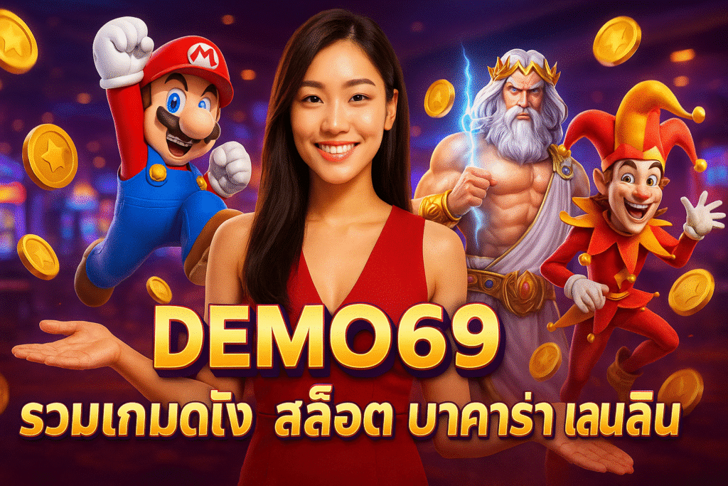 DEMO69 รวมเกมดัง สล็อต บาคาร่า เล่นเพลิน
