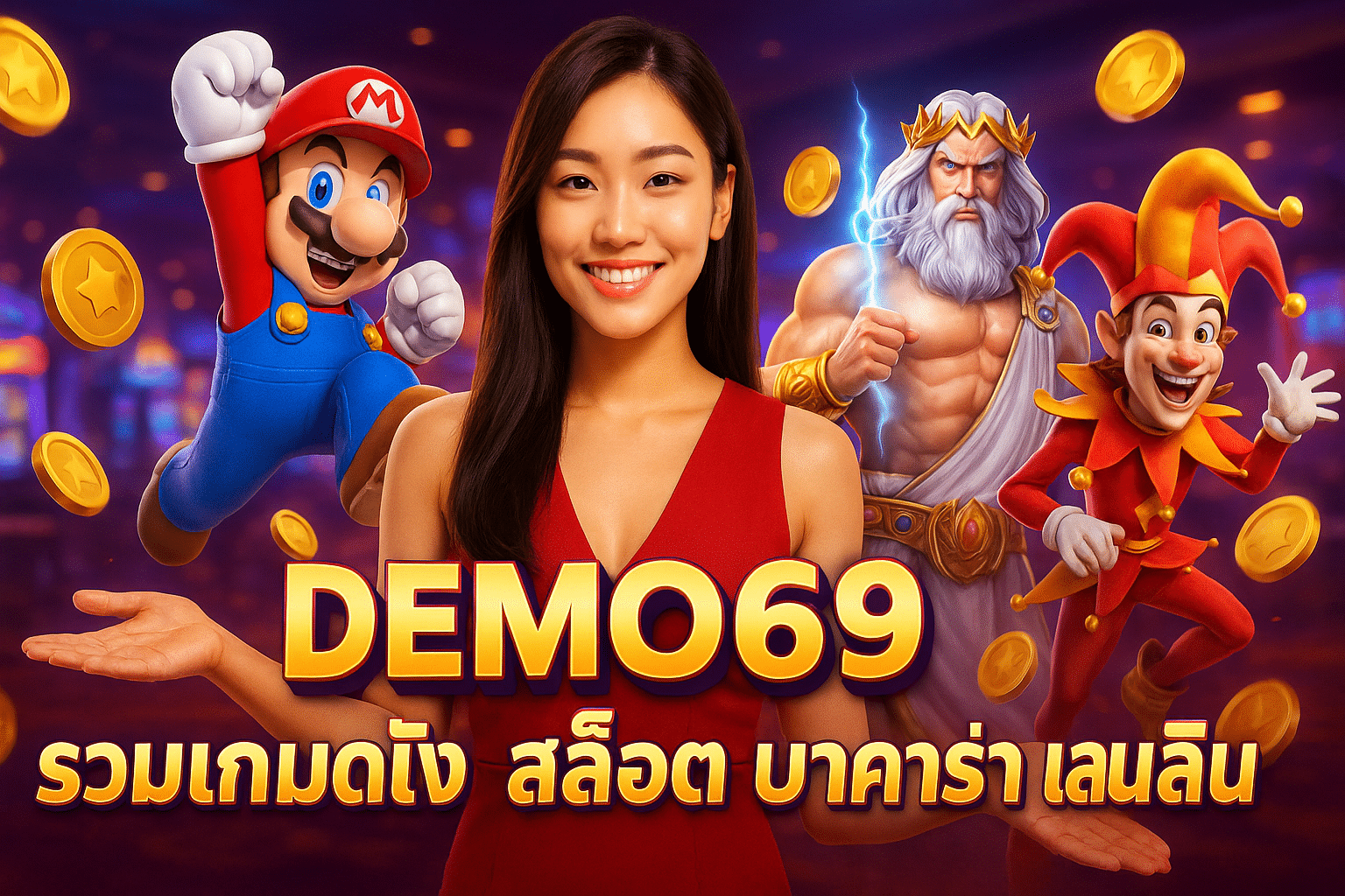 DEMO69 รวมเกมดัง สล็อต บาคาร่า เล่นเพลิน