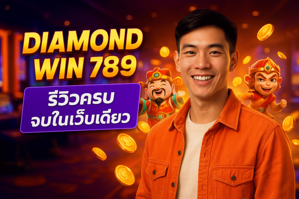 DIAMOND WIN 789 รีวิวครบ จบในเว็บเดียว